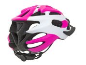 AUTHOR Přilba Aero Inmold X8 52-58cm (181 růžová-neonová/bílá-matná)