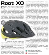 AUTHOR Přilba Root Inmold X0 52-57cm (202 černá/stříbrná-matná)