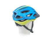 AUTHOR Přilba Flow Inmold X9 54-58cm (204 modrá/žlutá-neonová-matná)
