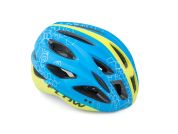 AUTHOR Přilba Flow Inmold X9 54-58cm (204 modrá/žlutá-neonová-matná)