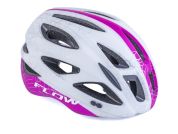 AUTHOR Přilba Flow Inmold X9 58-61cm (192 bílá/růžová-neonová)