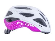 AUTHOR Přilba Flow Inmold X9 58-61cm (192 bílá/růžová-neonová)
