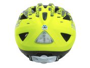 AUTHOR Přilba Flash LED Inmold X8 47-51cm (171 šedá/žlutá-neonová-matná)