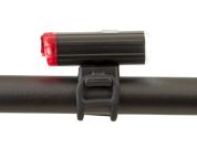 AUTHOR Světlo př. & zad. A-DoubleShot 250 / 12 lm USB  (černá)