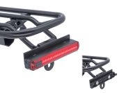 AUTHOR Světlo zad. Stake L 8M USB 30 lm R  (černá/červené-sklo)