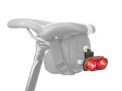 AUTHOR Světlo zad. A-Duplex X7 20 lm  (černá/červené-sklo)