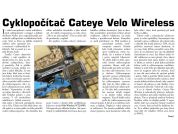 CATEYE Cyklopočítač CAT Velo Wireless (VT230W) (bílá) CATEYE Cyklopočítač CAT Velo Wireless (VT230W) (bílá)