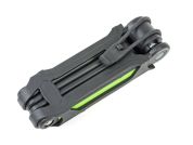 AUTHOR Zámek AUL FlexGuard-6 l.840mm (černá/zelená) AUTHOR Zámek AUL FlexGuard-6 l.840mm (černá/zelená)