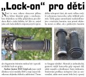 AUTHOR Gripy AGR Junior R40 GripLock l.102mm (černá)