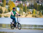 AUTHOR Simplex M bílá/červená touring kolo