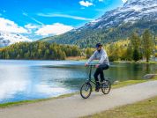 AUTHOR Simplex M stříbrná-matná/limeta touring kolo