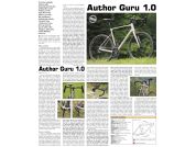 AUTHOR Guru 1.0 2025 54 titan-matná/černá Gravel kolo