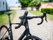 AUTHOR Charisma 55 2025-26 50 černá-matná/stříbrná silniční kolo