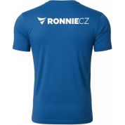 Triko Ronnie.cz Classic (modré s bílým logem) - modré - L Triko Ronnie.cz Classic (modré s bílým logem) - modré - L