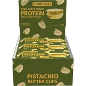 Nutry Nuts Protein Cups - 42 g, bílá čoko-pistácie Nutry Nuts Protein Cups - 42 g, bílá čoko-pistácie