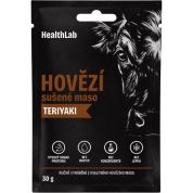 Sušené maso hovězí HealthLab - 30 g, teriyaki Sušené maso hovězí HealthLab - 30 g, teriyaki