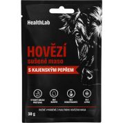 Sušené maso hovězí HealthLab - 30 g, s bylinkami Sušené maso hovězí HealthLab - 30 g, s bylinkami