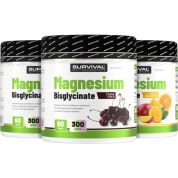 Magnesium Bisglycinate - 300 g, černá višeň