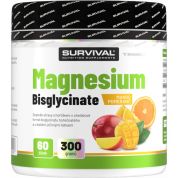 Magnesium Bisglycinate - 300 g, mango-pomeranč