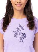 Tričko krátký rukáv Hannah ARISSA II lavender oil 44