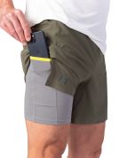 Kraťasy Hannah ASH SHORTS tea leaf XXL Kraťasy Hannah ASH SHORTS tea leaf XXL