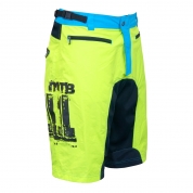 kraťasy F MTB-11 s odnímatelnou vložkou, fluo XXL