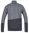 mikina Hannah Niro light gray/anthracite mel