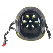 přilba FORCE BMX fluo lesklá S - M