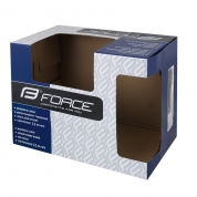 přilba FORCE BULL černo-fluo L-XL