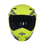 přilba FORCE DOWNHILL junior, fluo lesklá S - M