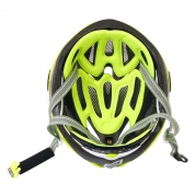 přilba FORCE ROAD PRO fluo S - M