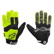 rukavice Force MTB Autonomy fluo L