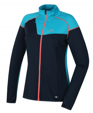 Hannah Diesen midnight navy/bluebird mikina