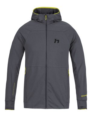 Mikina Hannah ETHAN HOODY black oyster mel XL Mikina Hannah ETHAN HOODY black oyster mel XL