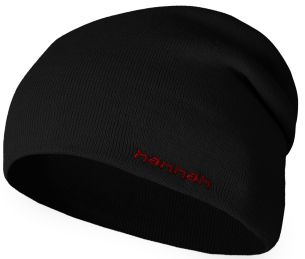 Hannah Tibek Long anthracite čepice