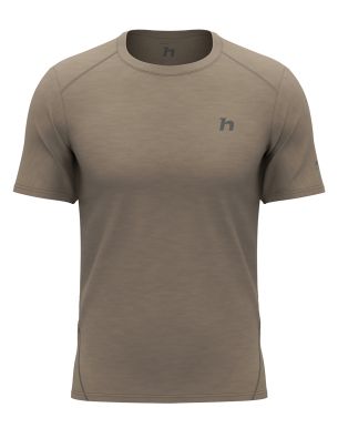 Tričko - krátký rukáv Hannah PELTON II timber wolf mel XXL Tričko - krátký rukáv Hannah PELTON II timber wolf mel XXL