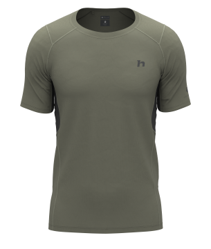 Tričko - krátký rukáv Hannah TARAN tea leaf/anthracite XXL Tričko - krátký rukáv Hannah TARAN tea leaf/anthracite XXL