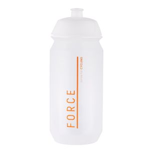 láhev FORCE DIVIDE 0,5 l, bílo-oranžová
