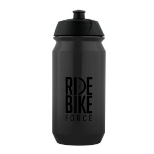 láhev F RIDE BIKE 0,5 l, transparentní černá-černá