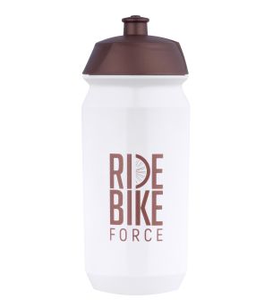 láhev F RIDE BIKE 0,5 l, bílo-bronzová
