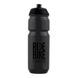 láhev F RIDE BIKE 0,75 l,transparentní černá-černá