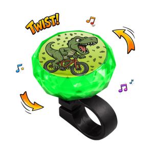 ONE – otočný dětský zvonek SPIN, zelená