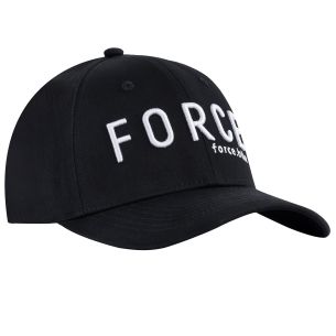 kšiltovka FORCE BEFORCE 3D, černo-bílá