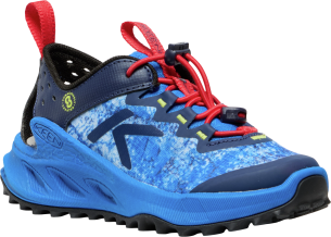 Boty Keen ZIONIC ADV SANDAL CHILDREN precious blue/racing red US 11 Boty Keen ZIONIC ADV SANDAL CHILDREN precious blue/racing red US 11