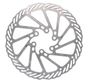 kotouč brzdový FORCE-7 160 mm, 6 děr, stříbrný