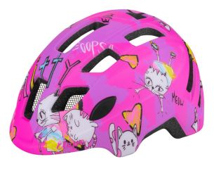 Etape – dětská cyklistická přilba KITTY 2.0, růžová