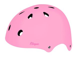 Etape – dětská cyklistická přilba CADDY, růžová mat