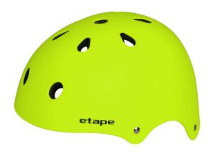 Etape – dětská cyklistická přilba CADDY, žlutá fluo mat Etape – dětská cyklistická přilba CADDY, žlutá fluo mat