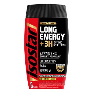 ISOSTAR Long Energy Isotonic drink, dóza, 570g cit