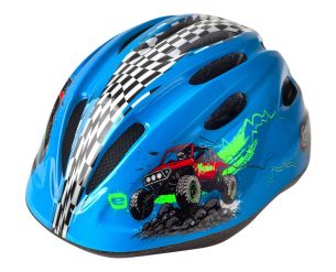 Etape – dětská cyklistická přilba REBEL, modrá